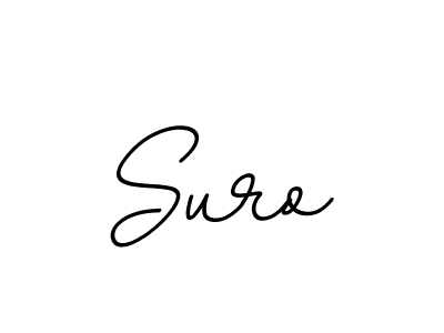 How to make Suro name signature. Use BallpointsItalic-DORy9 style for creating short signs online. This is the latest handwritten sign. Suro signature style 11 images and pictures png