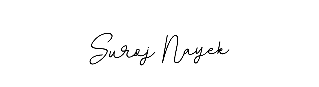 How to make Suroj Nayek name signature. Use BallpointsItalic-DORy9 style for creating short signs online. This is the latest handwritten sign. Suroj Nayek signature style 11 images and pictures png