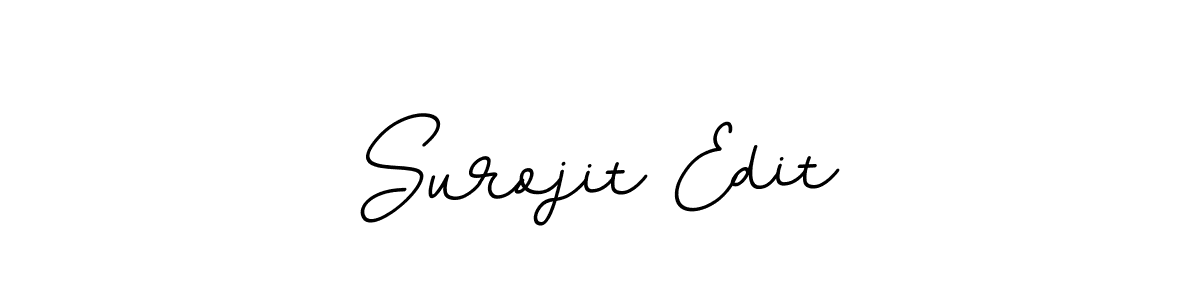 Also we have Surojit Edit name is the best signature style. Create professional handwritten signature collection using BallpointsItalic-DORy9 autograph style. Surojit Edit signature style 11 images and pictures png