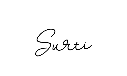You should practise on your own different ways (BallpointsItalic-DORy9) to write your name (Surti) in signature. don't let someone else do it for you. Surti signature style 11 images and pictures png