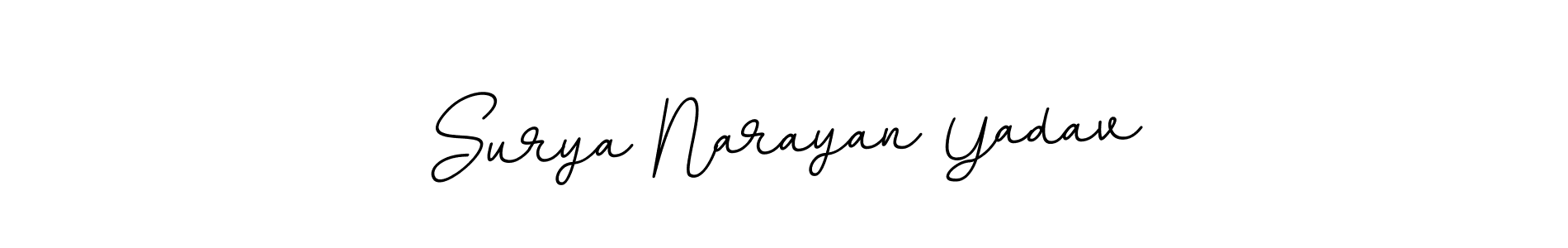 The best way (BallpointsItalic-DORy9) to make a short signature is to pick only two or three words in your name. The name Surya Narayan Yadav include a total of six letters. For converting this name. Surya Narayan Yadav signature style 11 images and pictures png