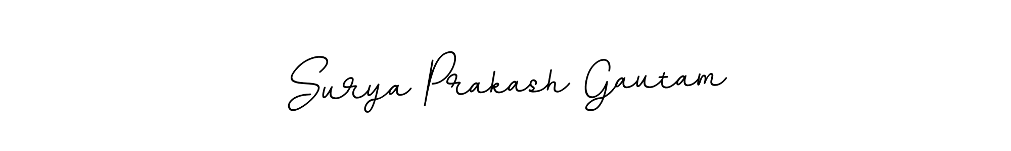 This is the best signature style for the Surya Prakash Gautam name. Also you like these signature font (BallpointsItalic-DORy9). Mix name signature. Surya Prakash Gautam signature style 11 images and pictures png