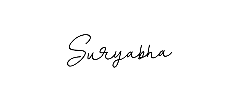 Make a beautiful signature design for name Suryabha. Use this online signature maker to create a handwritten signature for free. Suryabha signature style 11 images and pictures png