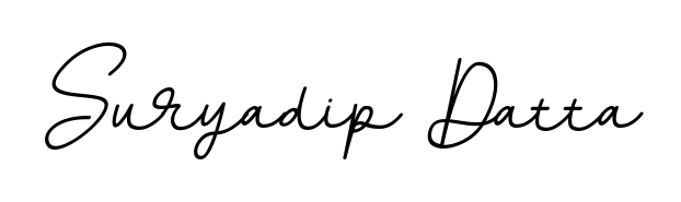 Personalize your online presence with Suryadip Datta signature rendered in elegant BallpointsItalic-DORy9 font. Great for website footers and blogs. Suryadip Datta signature style 11 images and pictures png