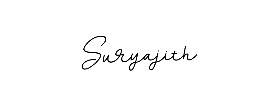 How to Draw Suryajith signature style? BallpointsItalic-DORy9 is a latest design signature styles for name Suryajith. Suryajith signature style 11 images and pictures png