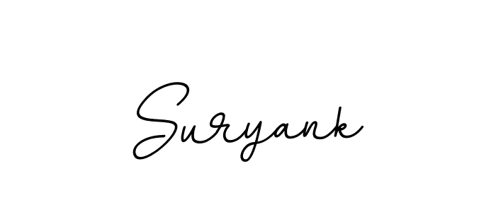 You should practise on your own different ways (BallpointsItalic-DORy9) to write your name (Suryank) in signature. don't let someone else do it for you. Suryank signature style 11 images and pictures png