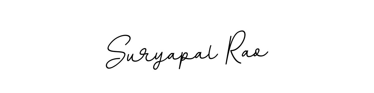 Create a beautiful signature design for name Suryapal Rao. With this signature (BallpointsItalic-DORy9) fonts, you can make a handwritten signature for free. Suryapal Rao signature style 11 images and pictures png