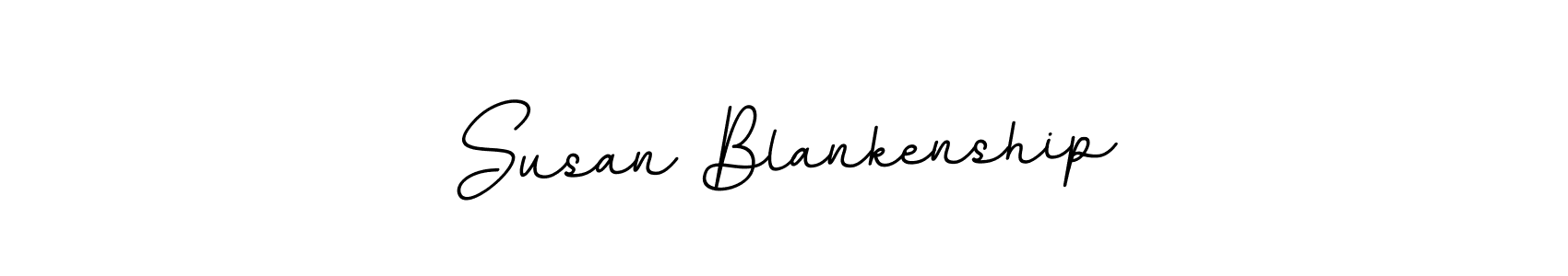It looks lik you need a new signature style for name Susan Blankenship. Design unique handwritten (BallpointsItalic-DORy9) signature with our free signature maker in just a few clicks. Susan Blankenship signature style 11 images and pictures png