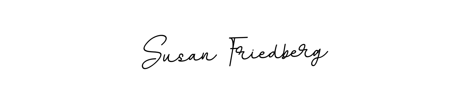 Use a signature maker to create a handwritten signature online. With this signature software, you can design (BallpointsItalic-DORy9) your own signature for name Susan Friedberg. Susan Friedberg signature style 11 images and pictures png