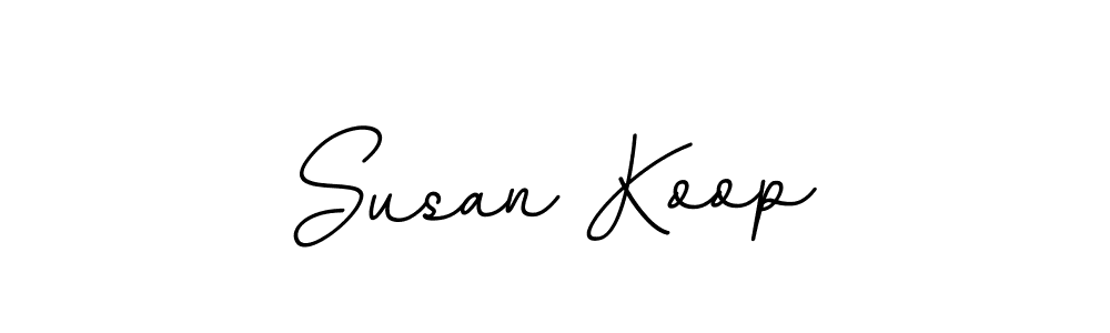 Susan Koop stylish signature style. Best Handwritten Sign (BallpointsItalic-DORy9) for my name. Handwritten Signature Collection Ideas for my name Susan Koop. Susan Koop signature style 11 images and pictures png