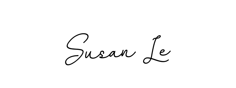 Create a beautiful signature design for name Susan Le. With this signature (BallpointsItalic-DORy9) fonts, you can make a handwritten signature for free. Susan Le signature style 11 images and pictures png