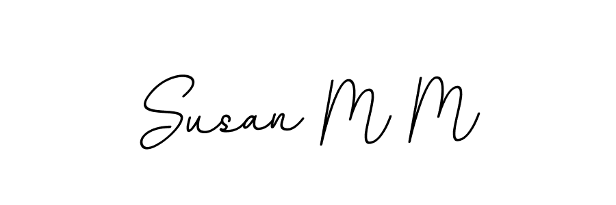 Susan M M stylish signature style. Best Handwritten Sign (BallpointsItalic-DORy9) for my name. Handwritten Signature Collection Ideas for my name Susan M M. Susan M M signature style 11 images and pictures png