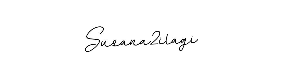 How to make Susana2ilagi name signature. Use BallpointsItalic-DORy9 style for creating short signs online. This is the latest handwritten sign. Susana2ilagi signature style 11 images and pictures png