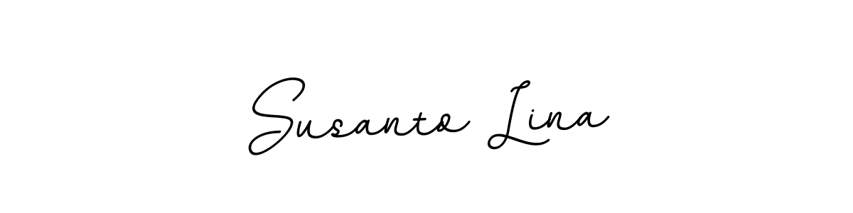 Check out images of Autograph of Susanto Lina name. Actor Susanto Lina Signature Style. BallpointsItalic-DORy9 is a professional sign style online. Susanto Lina signature style 11 images and pictures png