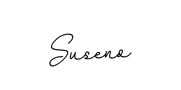Design your own signature with our free online signature maker. With this signature software, you can create a handwritten (BallpointsItalic-DORy9) signature for name Suseno. Suseno signature style 11 images and pictures png