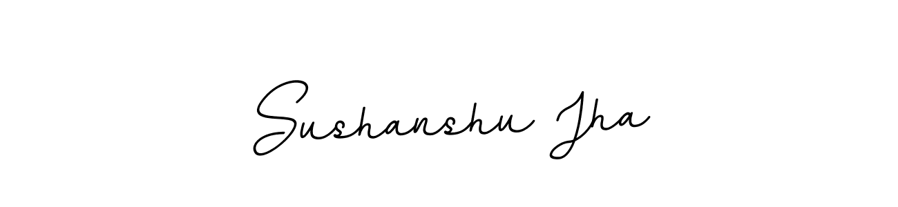 Make a beautiful signature design for name Sushanshu Jha. Use this online signature maker to create a handwritten signature for free. Sushanshu Jha signature style 11 images and pictures png