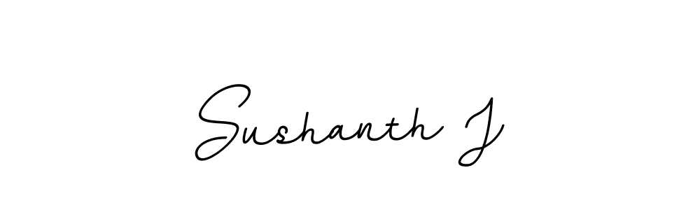 It looks lik you need a new signature style for name Sushanth J. Design unique handwritten (BallpointsItalic-DORy9) signature with our free signature maker in just a few clicks. Sushanth J signature style 11 images and pictures png