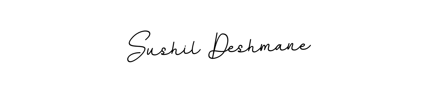 Also we have Sushil Deshmane name is the best signature style. Create professional handwritten signature collection using BallpointsItalic-DORy9 autograph style. Sushil Deshmane signature style 11 images and pictures png