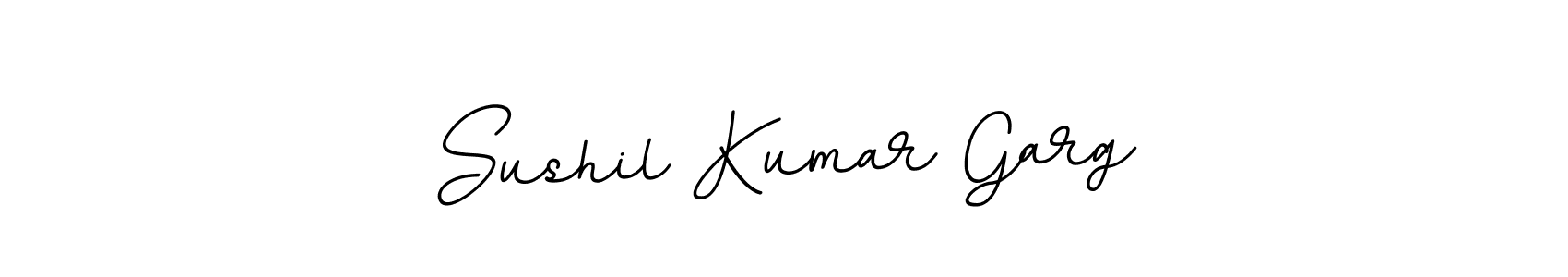 if you are searching for the best signature style for your name Sushil Kumar Garg. so please give up your signature search. here we have designed multiple signature styles  using BallpointsItalic-DORy9. Sushil Kumar Garg signature style 11 images and pictures png