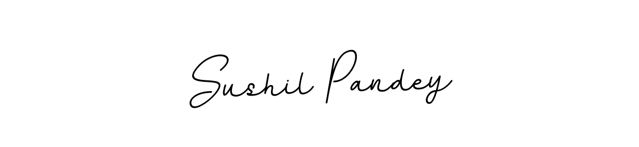 Create a beautiful signature design for name Sushil Pandey. With this signature (BallpointsItalic-DORy9) fonts, you can make a handwritten signature for free. Sushil Pandey signature style 11 images and pictures png
