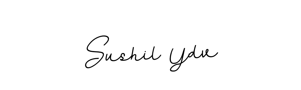 BallpointsItalic-DORy9 is a professional signature style that is perfect for those who want to add a touch of class to their signature. It is also a great choice for those who want to make their signature more unique. Get Sushil Ydv name to fancy signature for free. Sushil Ydv signature style 11 images and pictures png