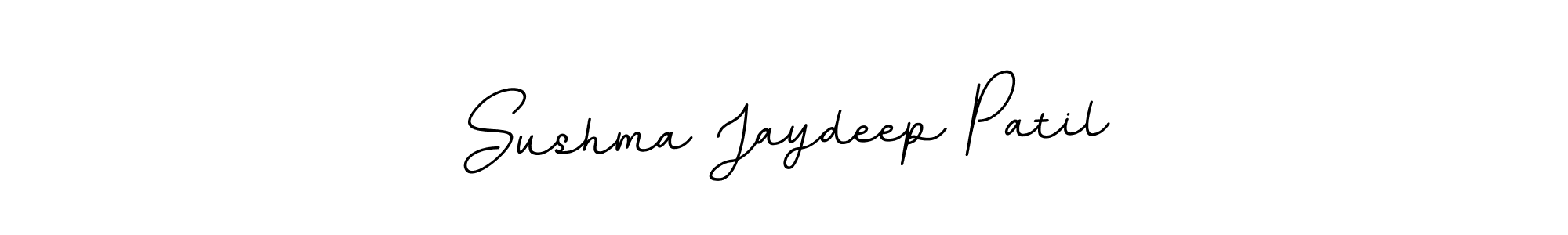 Design your own signature with our free online signature maker. With this signature software, you can create a handwritten (BallpointsItalic-DORy9) signature for name Sushma Jaydeep Patil. Sushma Jaydeep Patil signature style 11 images and pictures png