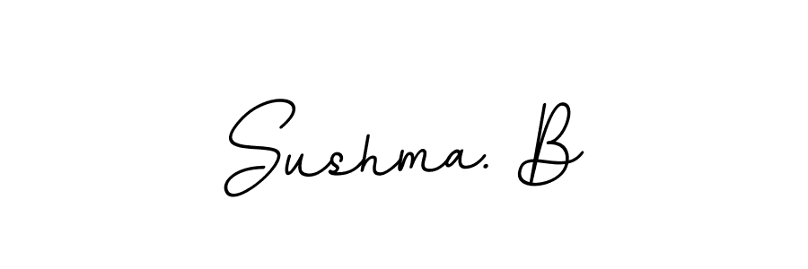 Also You can easily find your signature by using the search form. We will create Sushma. B name handwritten signature images for you free of cost using BallpointsItalic-DORy9 sign style. Sushma. B signature style 11 images and pictures png