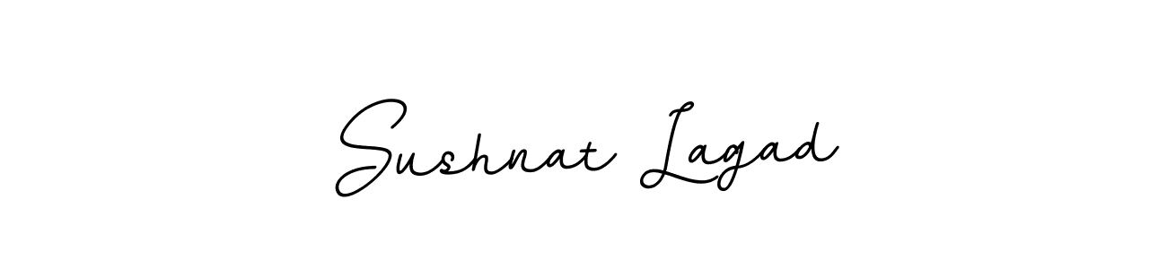Create a beautiful signature design for name Sushnat Lagad. With this signature (BallpointsItalic-DORy9) fonts, you can make a handwritten signature for free. Sushnat Lagad signature style 11 images and pictures png