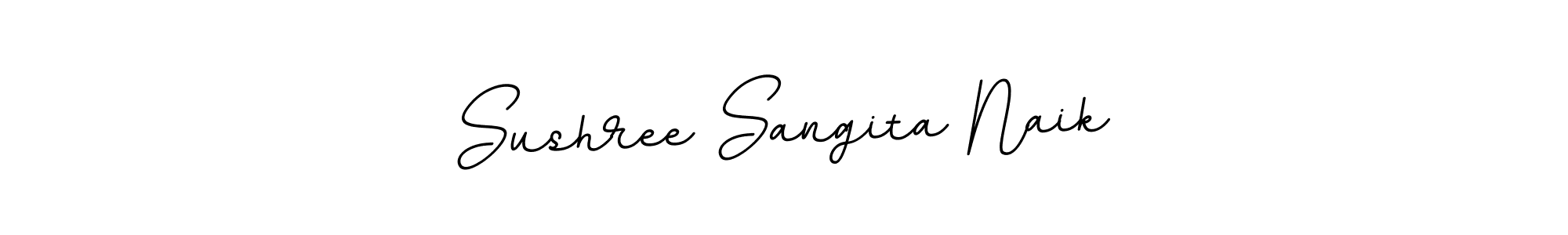 The best way (BallpointsItalic-DORy9) to make a short signature is to pick only two or three words in your name. The name Sushree Sangita Naik include a total of six letters. For converting this name. Sushree Sangita Naik signature style 11 images and pictures png