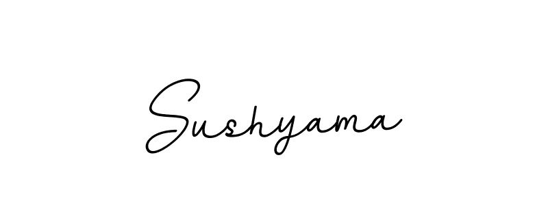 How to make Sushyama signature? BallpointsItalic-DORy9 is a professional autograph style. Create handwritten signature for Sushyama name. Sushyama signature style 11 images and pictures png