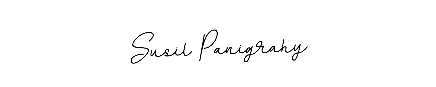 Make a beautiful signature design for name Susil Panigrahy. With this signature (BallpointsItalic-DORy9) style, you can create a handwritten signature for free. Susil Panigrahy signature style 11 images and pictures png
