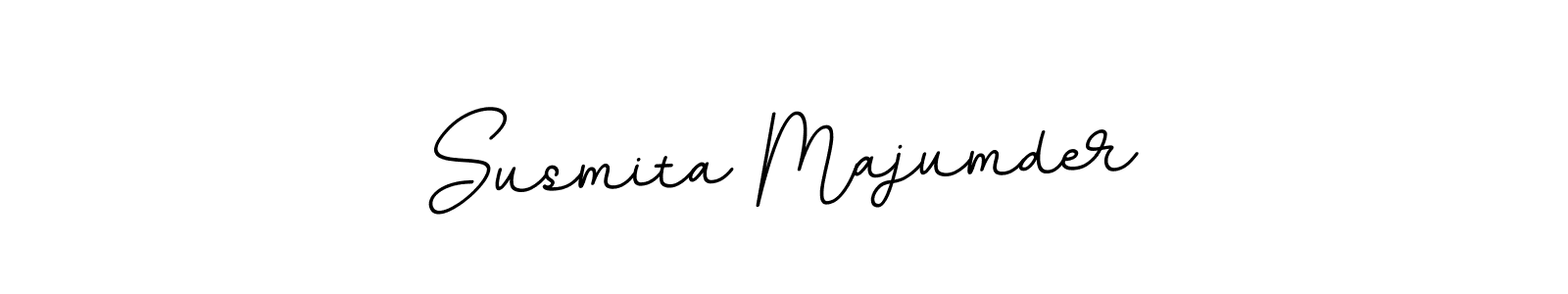 Make a beautiful signature design for name Susmita Majumder. With this signature (BallpointsItalic-DORy9) style, you can create a handwritten signature for free. Susmita Majumder signature style 11 images and pictures png