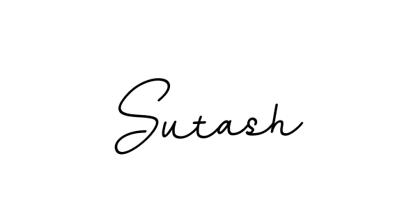 Design your own signature with our free online signature maker. With this signature software, you can create a handwritten (BallpointsItalic-DORy9) signature for name Sutash. Sutash signature style 11 images and pictures png