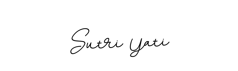 Check out images of Autograph of Sutri Yati name. Actor Sutri Yati Signature Style. BallpointsItalic-DORy9 is a professional sign style online. Sutri Yati signature style 11 images and pictures png
