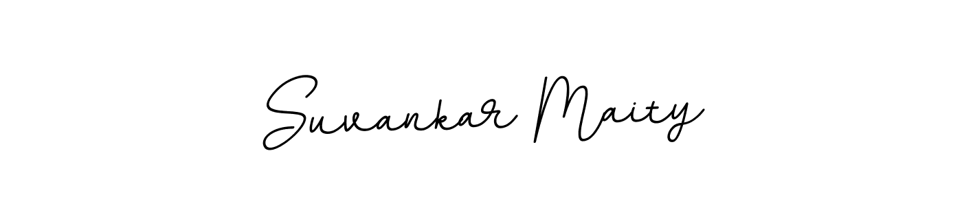 You should practise on your own different ways (BallpointsItalic-DORy9) to write your name (Suvankar Maity) in signature. don't let someone else do it for you. Suvankar Maity signature style 11 images and pictures png