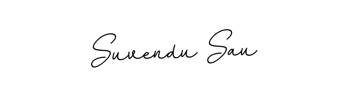 This is the best signature style for the Suvendu Sau name. Also you like these signature font (BallpointsItalic-DORy9). Mix name signature. Suvendu Sau signature style 11 images and pictures png