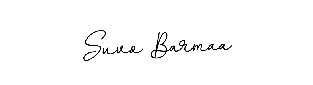 How to make Suvo Barmaa signature? BallpointsItalic-DORy9 is a professional autograph style. Create handwritten signature for Suvo Barmaa name. Suvo Barmaa signature style 11 images and pictures png