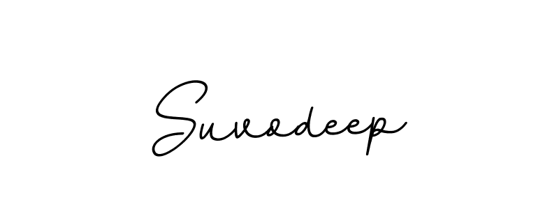 Make a beautiful signature design for name Suvodeep. With this signature (BallpointsItalic-DORy9) style, you can create a handwritten signature for free. Suvodeep signature style 11 images and pictures png