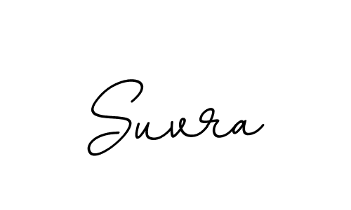 Suvra stylish signature style. Best Handwritten Sign (BallpointsItalic-DORy9) for my name. Handwritten Signature Collection Ideas for my name Suvra. Suvra signature style 11 images and pictures png