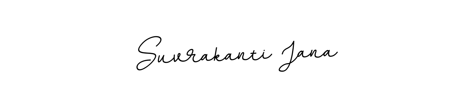 How to make Suvrakanti Jana signature? BallpointsItalic-DORy9 is a professional autograph style. Create handwritten signature for Suvrakanti Jana name. Suvrakanti Jana signature style 11 images and pictures png