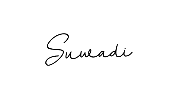 Make a beautiful signature design for name Suwadi. With this signature (BallpointsItalic-DORy9) style, you can create a handwritten signature for free. Suwadi signature style 11 images and pictures png
