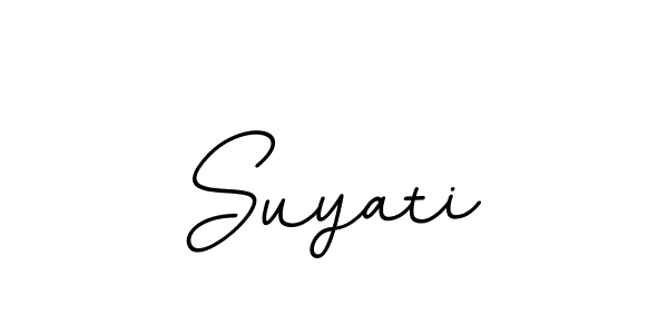 Design your own signature with our free online signature maker. With this signature software, you can create a handwritten (BallpointsItalic-DORy9) signature for name Suyati. Suyati signature style 11 images and pictures png