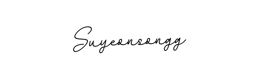 Make a beautiful signature design for name Suyeonsongg. Use this online signature maker to create a handwritten signature for free. Suyeonsongg signature style 11 images and pictures png