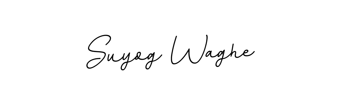Suyog Waghe stylish signature style. Best Handwritten Sign (BallpointsItalic-DORy9) for my name. Handwritten Signature Collection Ideas for my name Suyog Waghe. Suyog Waghe signature style 11 images and pictures png