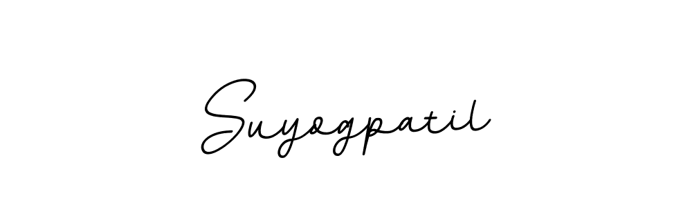 How to make Suyogpatil signature? BallpointsItalic-DORy9 is a professional autograph style. Create handwritten signature for Suyogpatil name. Suyogpatil signature style 11 images and pictures png