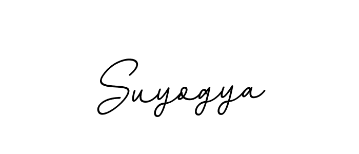 The best way (BallpointsItalic-DORy9) to make a short signature is to pick only two or three words in your name. The name Suyogya include a total of six letters. For converting this name. Suyogya signature style 11 images and pictures png