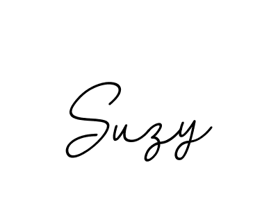 Use a signature maker to create a handwritten signature online. With this signature software, you can design (BallpointsItalic-DORy9) your own signature for name Suzy. Suzy signature style 11 images and pictures png