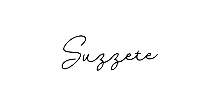 The best way (BallpointsItalic-DORy9) to make a short signature is to pick only two or three words in your name. The name Suzzete include a total of six letters. For converting this name. Suzzete signature style 11 images and pictures png