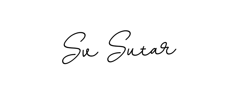It looks lik you need a new signature style for name Sv Sutar. Design unique handwritten (BallpointsItalic-DORy9) signature with our free signature maker in just a few clicks. Sv Sutar signature style 11 images and pictures png