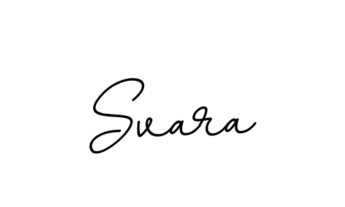 Make a beautiful signature design for name Svara. With this signature (BallpointsItalic-DORy9) style, you can create a handwritten signature for free. Svara signature style 11 images and pictures png